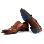 Crasanto Monkstrap Shoes // Light Brown (Euro: 43)