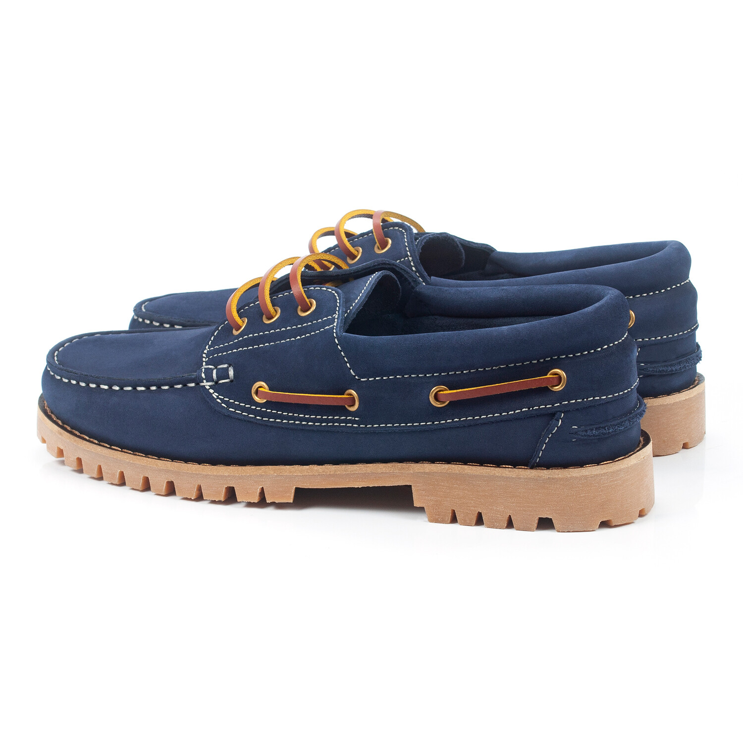 Nobi Boat Shoes // Blue (Euro: 43) - Ortiz & Reed - Touch of Modern