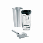 LOUNGE Boston Shaker Set // Stainless Steel