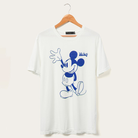 Men's Mickey Mouse Standing Tee (XS)
