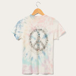 Women's Woodstock Peace Sign Tee (XL)