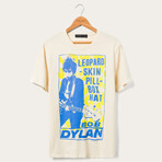 Men's Bob Dylan Leopard Skin Tee (2XL)