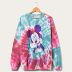 Men's Mickey Mouse Tie Dye Fleece (M)