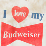 Women's I Love My Budweiser Tee (L)