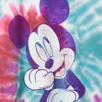 Men's Mickey Mouse Tie Dye Fleece (L)