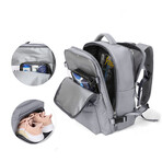 Dawson Motorcycle Backpack // Gray