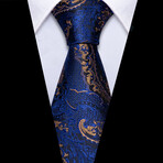 Aries Handmade Silk Tie // Blue