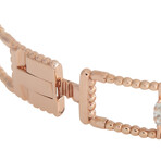 LB Exclusive // Ladies 14K Rose Gold Diamond Beaded Bracelet // 7.5" // New