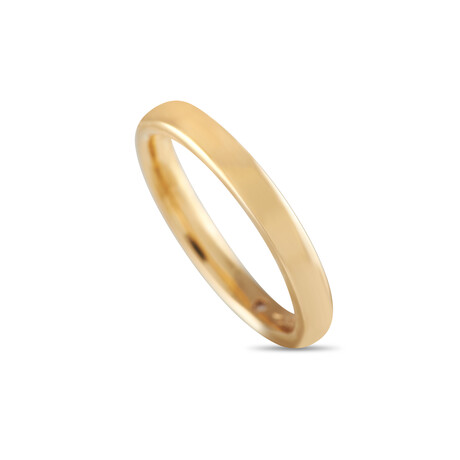 Damiani // Ladies 18K Yellow Gold Band Ring // Ring Size: 5.5 // Estate