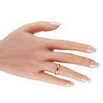 Damiani // Ladies 18K Yellow Gold Band Ring // Ring Size: 5.5 // Estate
