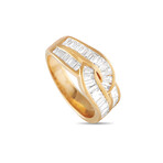 LB Exclusive // Ladies 18K Yellow Gold Diamond Ring // Ring Size: 6.5 // Estate