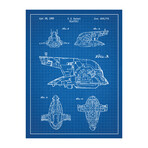 Star Wars Vehicles // Boba Fett Slave One (Blue Grid)
