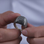 Geometric Design Special Silver Ring (9)