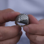 Geometric Design Special Silver Ring (9)