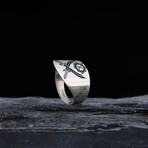 Double Sword Three Arrow Design Ring (9)