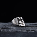 Double Headed Eagle Design Ring (9)