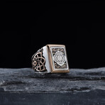 Seal of Solomon Square Desing Ring (9)