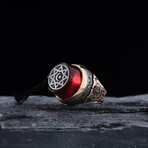 Fez Hat Design Silver Ring (9)