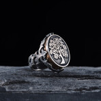 Tree of Life Design Silver Ring (9)