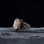Seal of Solomon Black Ring (9)