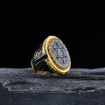 Seal of Solomon Oval Ring (9)