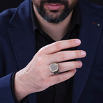 Seal of Solomon Black Ring (9)