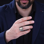 Square Seal of Solomon Design Ring (9)