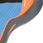Uyn Man City Running Shoes Black Sole // Blue + Orange (EURO Men's Size 47)