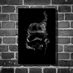 Star Wars Smoke // Storm Trooper (12"L x 16"H)