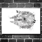 Star Wars Vehicle // Millennium Falcon (16"L x 12"H)