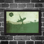 Star Wars Location // Endor Black (16"L x 12"H)