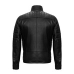 Jose Leather Jacket // Black (3XL)