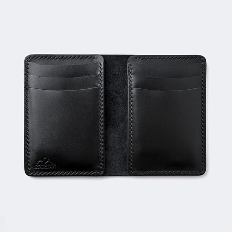 Laodikya Bifold Leather Wallet // Black