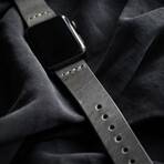 Apple Watch Leather Watch Strap // Antique Gray (42 mm)