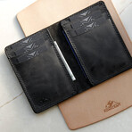 Laodikya Bifold Leather Wallet // Black