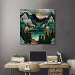 River Vista // SpaceFrog Designs (26"H x 26"W x 1.5"D)