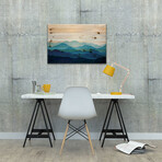 Blue Mountains // PhotoINC Studio (18"H x 26"W x 1.5"D)