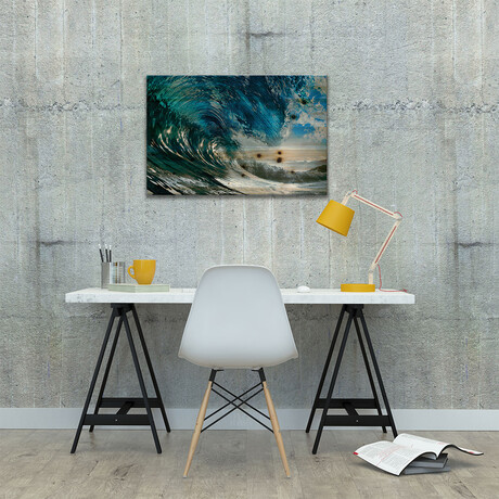 The Wave // PhotoINC Studio (18"H x 26"W x 1.5"D)