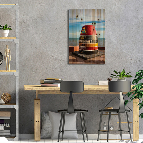 Southernmost Point Of USA // Matteo Colombo (26"H x 18"W x 1.5"D)