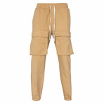 Cargo Pants // Camel (XL)