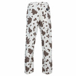 Dalmatian Printed Pants // Beige (XL)