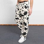 Dalmatian Printed Pants // Black (S)