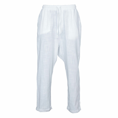 Linen Pants // White (S)