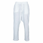 Linen Pants // White (S)