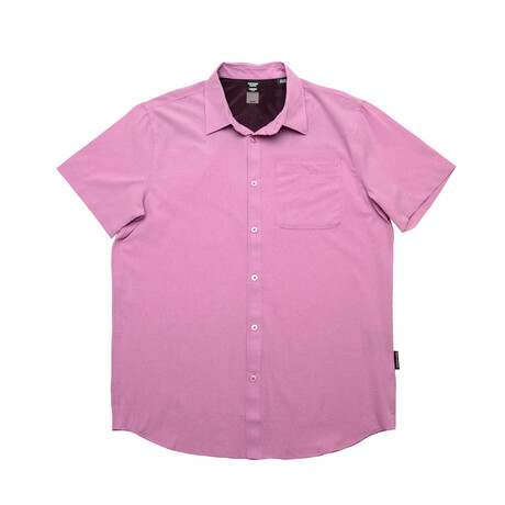 Lake Erie Technical Woven Shirt // Lavender (S)