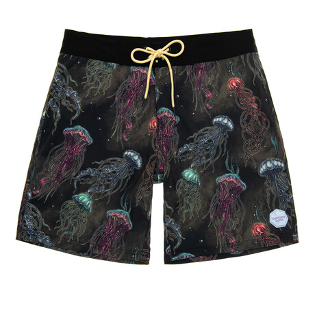 Nettle Species Board Shorts // Black (28)