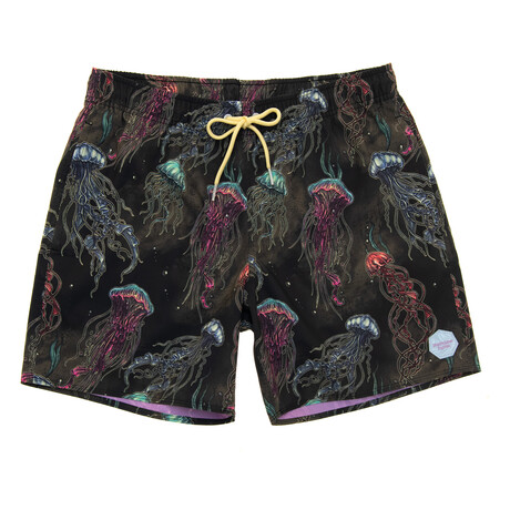 Sea Nettle Pool Shorts // Black (S)