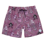 Sea Rebel Pool Shorts // Elderberry (S)