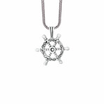 Ship Wheel Necklace