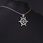 Ship Wheel Necklace